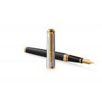 Waterman Exception Reflections of Paris Fountain Pen - Deluxe Black - Picture 2